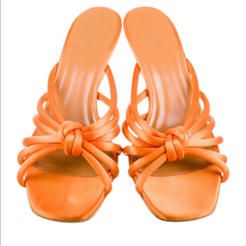 Rosetta Getty / Orange / Square Toe - image 2